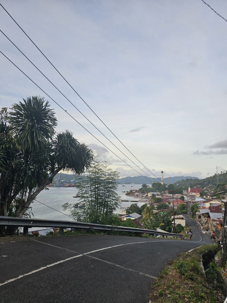 vistas Lembeh isla buceo