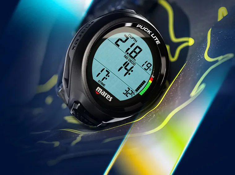 Mares Puck Lite, ordenador de buceo sencillo para principiantes